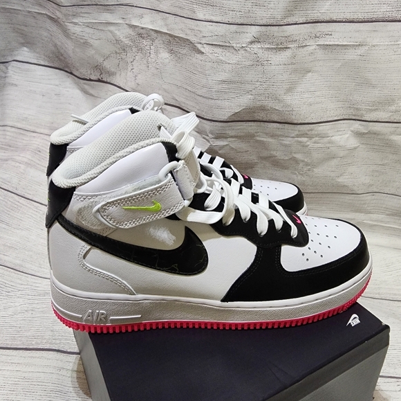 Size 8 - Nike Air Force 1 '07 Mid Electric W FD0866-100 - Picture 5 of 11